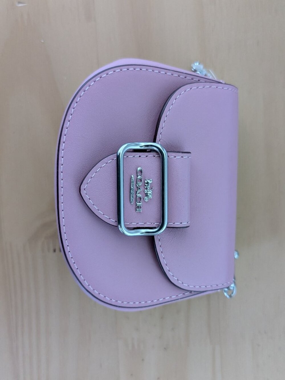 Coach Morgan Card Case On A Chain